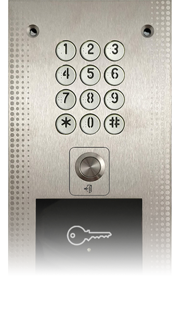 coded keypad with proximity reader